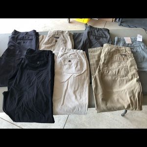 Men’s 34x32 Dress Pant and chino/khaki Lot